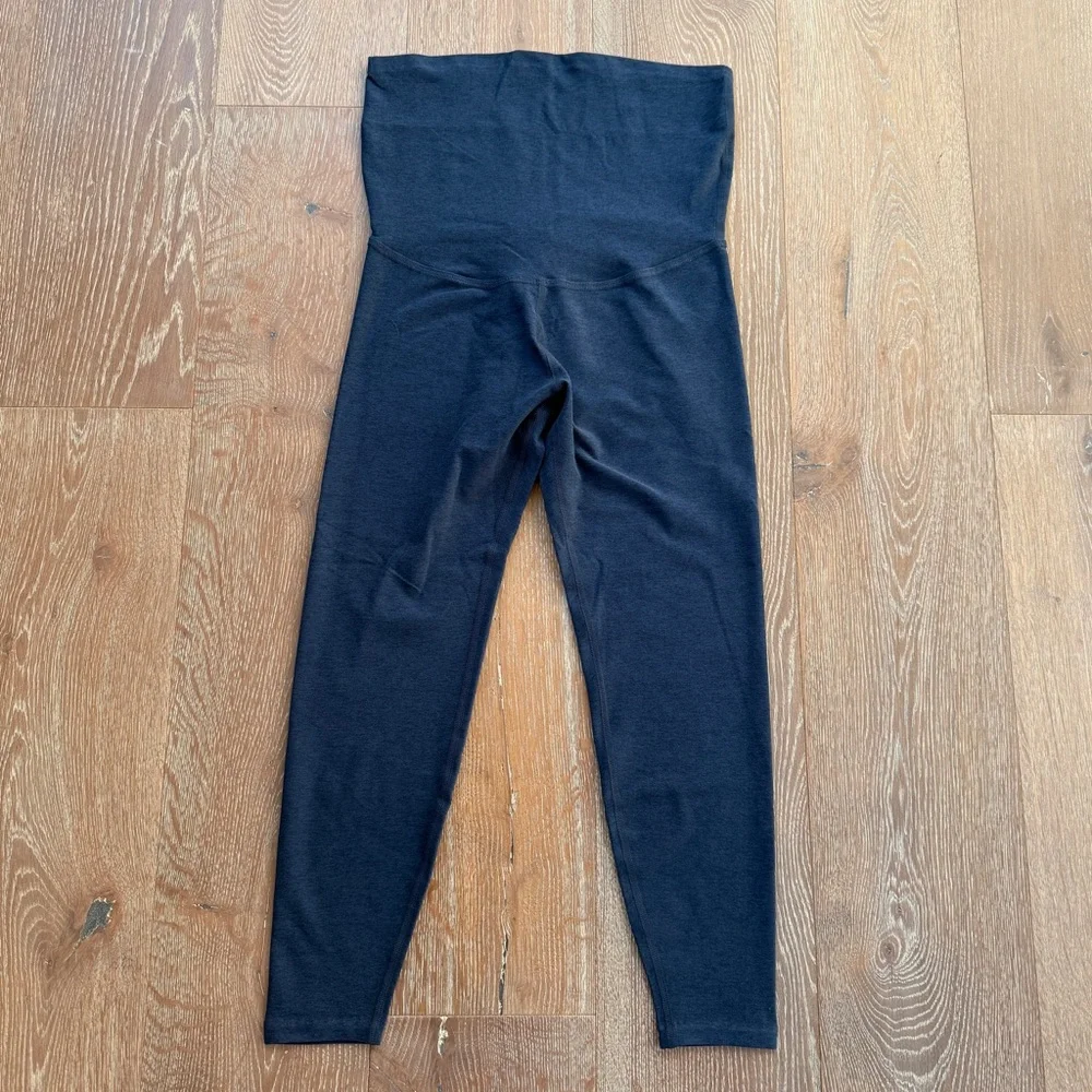 BEYOND YOGA x BEYOND THE BUMP Spacedye 'Love the Bump' Maternity Midi Leggings
